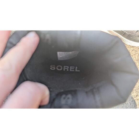 Sorel Womens Out N About Puffy Weather Mid Snow Boot  Sz 6.5Waterproof Black - Picture 7 of 9